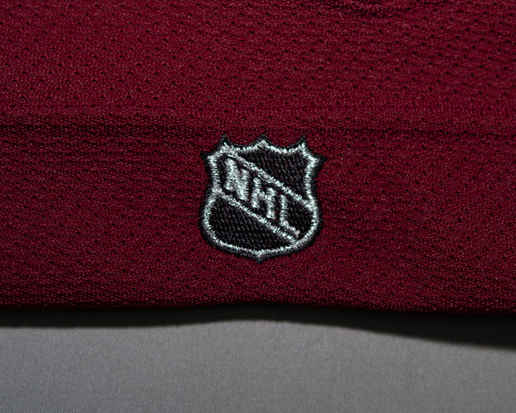 Peter Forsberg Colorado Avalanche game worn jersey tagging Peter Forsberg Colorado Avalanche game worn jersey tagging