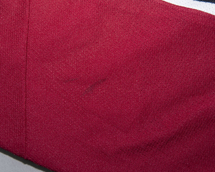 Ville Nieminen Colorado Avalanche game worn jersey tagging Ville Nieminen Colorado Avalanche game worn jersey tagging