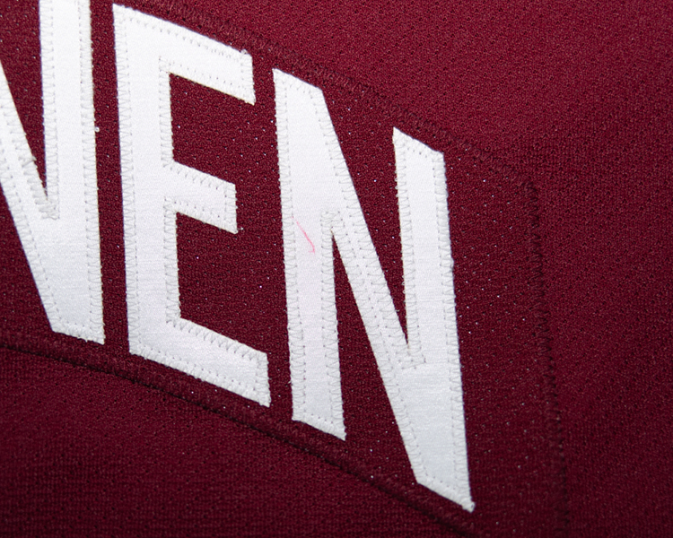 Ossi Vaananen Colorado Avalanche game worn jersey tagging Ossi Vaananen Colorado Avalanche game worn jersey tagging