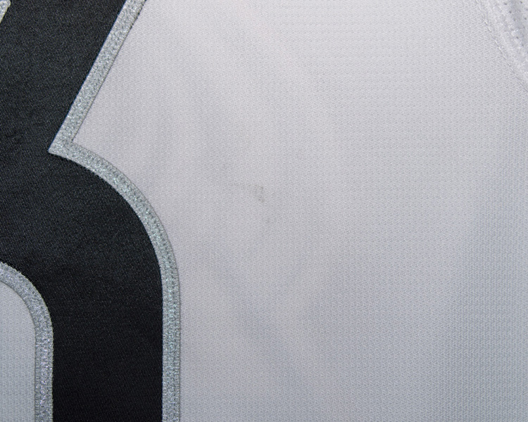 Alexander Kerfoot game worn jersey marks on back Alexander Kerfoot game worn jersey marks on back