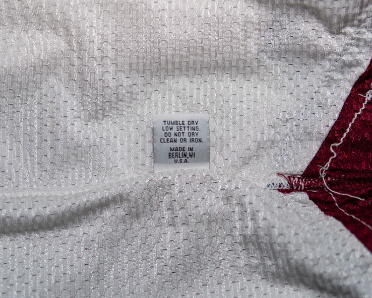 on Klemm Colorado Avalanche game worn jersey tagging on Klemm Colorado Avalanche game worn jersey tagging