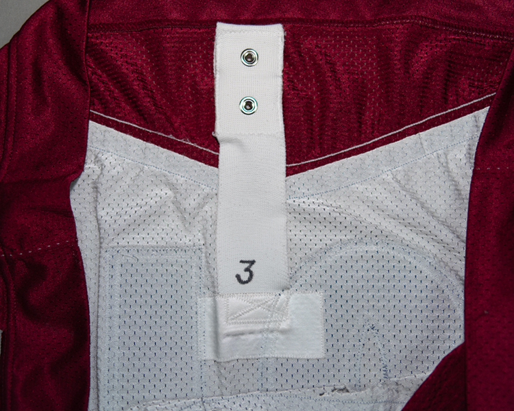 Adam Deadmarsh Colorado Avalanche game worn jersey tagging Adam Deadmarsh Colorado Avalanche game worn jersey tagging